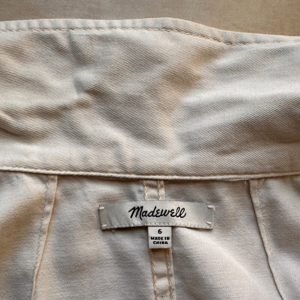 Madewell Wide-Leg Utility Jumpsuit | Size 6 | Chic & Comfortable - Picture 6 of 6